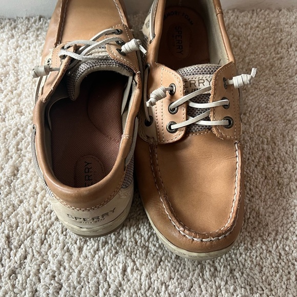 Sperry Tan Boat Shoes - Picture 3 of 5